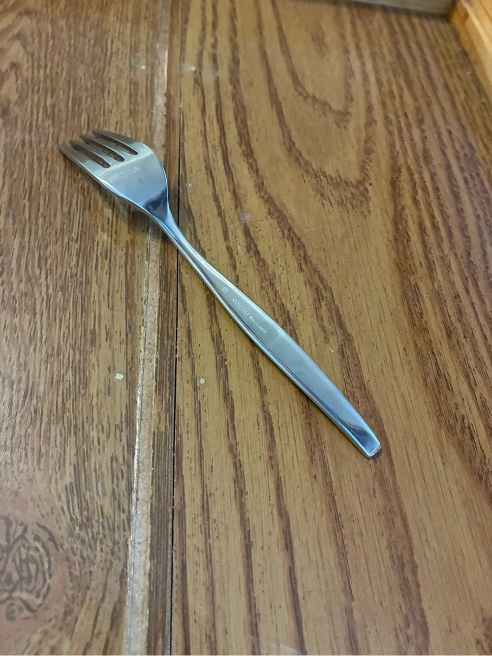 Gorham Fabrique Glossy Stainless Flatware Salad Fork